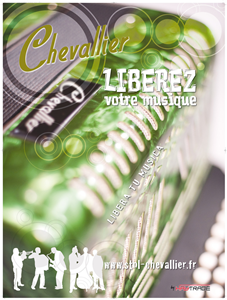affiche  CHEVALLIER accordeon